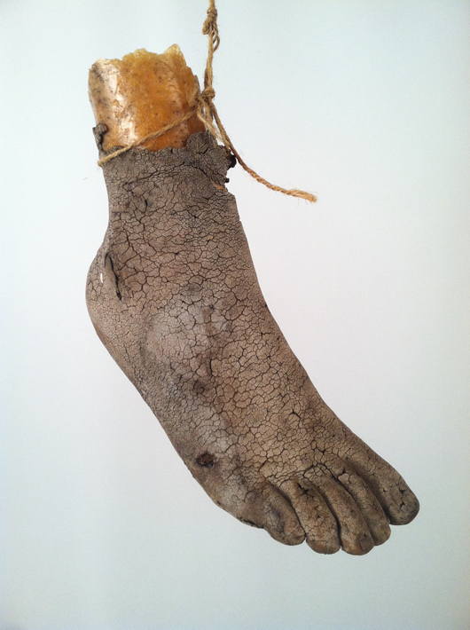 Severed foot from the original horror cult classic ‘The Evil Dead.’ Premiere Props image.
