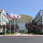 Apple's headquarters at Infinite Loop in Cupertino, Calif. Image by Joe Ravi. This file is licensed under the Creative Commons Attribution-Share Alike 3.0 Unported license.