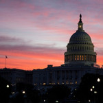 The US Capitol in Washington, DC, as seen at sunset. U.S. Capitol image.