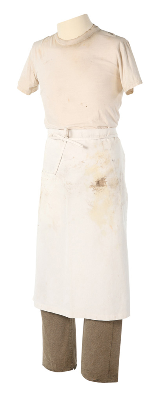 Lot 15: Peeta baker's costume. Blacksparrow Auctions image.