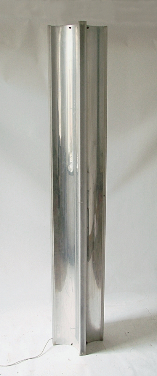 Fini e Cocchia, Azimuth model floor lamp, 1971, 71.6 inches high. Estimate: €9,000-€10,000. Nova Ars image.