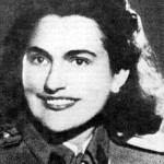 Jovanka Broz in a 1940s photo when she served in the Yugoslav People's Army. Image courtesy of Wikimedia Commons.