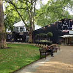 The PAD marquee in Berkeley Square—The Pavilion of Art & Design during London’s Frieze week. Image: Auction Central News.
