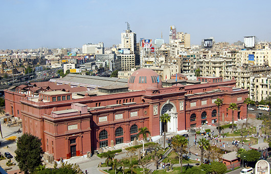 The Egyptian Museum in Cairo. Image by Bs0u10e01. This file is licensed under the Creative Commons Attribution 3.0 Unported license.