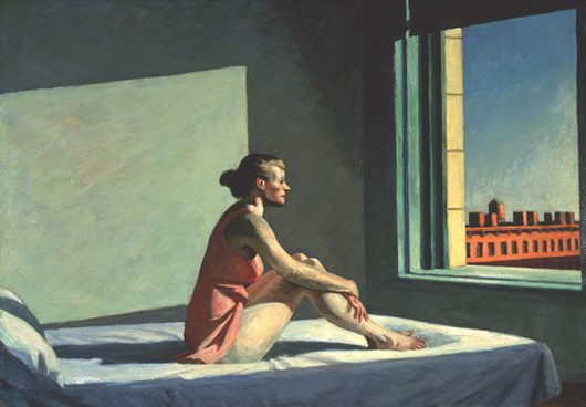 Edward Hopper, 'Morning Sun,' 1952, oil on canvas, Columbus Museum of Art; Howald Fund Purchase.