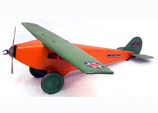 Steelcraft Army Scout plane NX 107. Stephenson’s image.