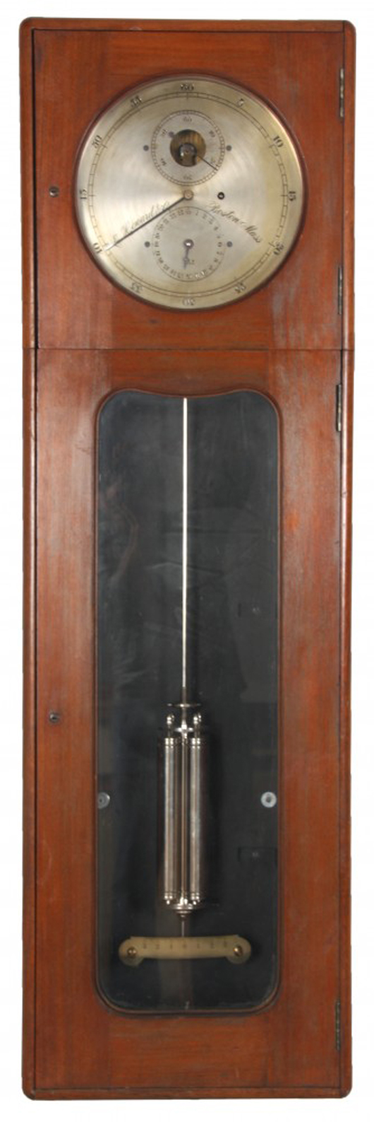 E. Howard & Co. No. 74 astronomical observatory regulator clock with 12-inch dial. Price realized: $41,300. Fontaine’s Auction Gallery image.