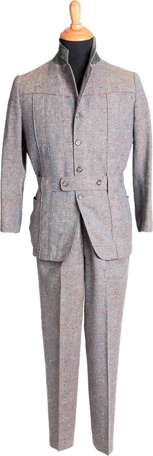 Gene Kelly suit from 'Singin' in the Rain,' MGM, 1952. Heritage Auctions image.
