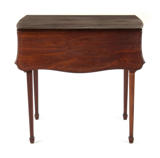 Federal inlaid mahogany Pembroke table. Alex Cooper Auctioneers Inc. image.