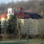 John Edward Ballard, who made a fortune by operating an illegal gambling business in French Lick, Ind., bought the West Baden Springs Hotel complex for $1 million in 1923. Built in 1901, the designated National Historic Landmark has been restored.