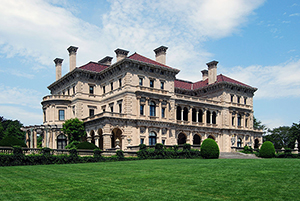 The Breakers, the summer home of Cornelius Vanderbilt II, located in Newport, R.I., was built in 1895. It was designated a National Historic Landmark in 1994. Image by Matt Wade Photography. This file is licensed under the Creative Commons Attribution-Share Alike 3.0 Unported license.