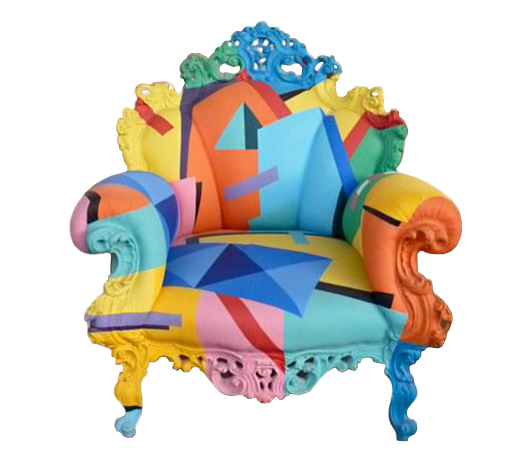 Alessandro Mendini, Proust armchair. Estimate: €45,000-€50,000. Nova Ars Auction image.