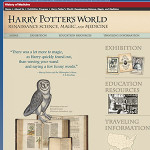The entire exhibition 'Harry Potter's World - Renaissance, Science, Magic and Medicine' can be viewed online at http://www.nlm.nih.gov/exhibition/harrypottersworld/. Image courtesy of Oklahoma State University - Tulsa and US National Library of Science.