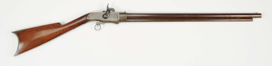 Smith-Jennings .54 caliber rifle, pre-Civil War, $34,800. Morphy Auctions image.