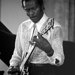 Chuck Berry in The Casino, Deauville, France, July 13, 1987. Image by Roland Gedefroy. This file is licensed under the Creative Commons Attribution-Share Alike 3.0 Unported license.