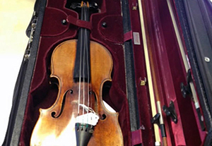 This Stradivarius violin, recovered more than two years after it was stolen in London, sold recently at auction for $2.3 million. Image courtesy of Tarisio auction house.