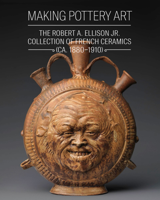 Metropolitan Museum of Art poster publicizing the exhibition 'Making Pottery Art: The Robert A. Ellison Jr. Collection of French Ceramics (ca. 1880-1910), which will run from Feb. 4-Aug. 18, 2014. Image courtesy of the Metropolitan Museum of Art.