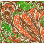 Lee Krasner, 'Untitled,' 1965, gouache on paper, 25 x 38 inches, signed and dated. Courtesy of Michael Rosenfeld Gallery LLC, New York, N.Y.