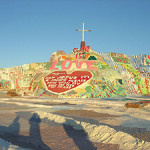 Salvation Mountain in Imperial County, Calif. Image by Joe Decruyenaere. This file is licensed under the Creative Commons Attribution-Share Alike 2.0 Generic license.