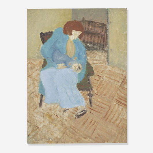 'Young Mother' by Milton Avery. Wright image.