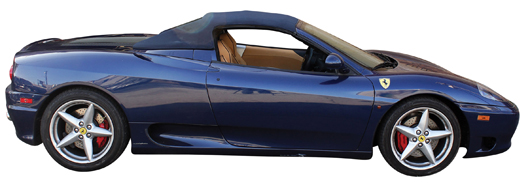 This 2001 Ferrari 360 Modena Spider zoomed away for $95,000. Clars Auction Gallery image. Clars Auction Gallery image.