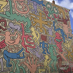Keith Haring's 'Tuttomondo' mural on the side of a church in Pisa, Italy. Photo by CutieKatie. This file is licensed under the Creative Commons Attribution-Share Alike 3.0 Unported license.