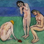 'Bathers with a Turtle,' Henri Matisse, 1907-08, oil on canvas, 71 1/2 x 87 in. (181.6 x 221 cm). St. Louis Art Museum. Image courtesy of Wikimedia Commons.
