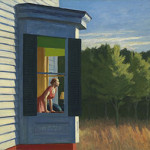 'Cape Cod Morning,' 1950, Edward Hopper, oil on canvas 34 1/8 x 40 1/4 in. (86.7 x 102.3 cm.) Smithsonian American Art Museum Gift of the Sara Roby Foundation 1986.6.92 Smithsonian American Art Museum.