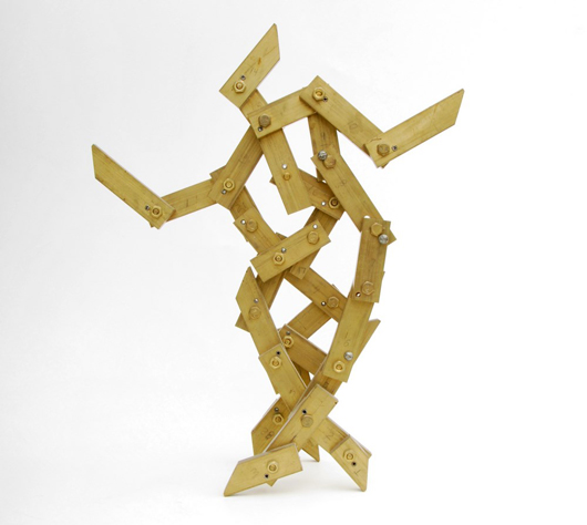 One of seven smaller-scale metal sculptures coming to the auction from the estate of Larry Mohr (American, 1923-2013). Est. $1,000-$2,000. Palm Beach Modern Auctions image.