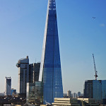 The Shard in the final stages of construction in 2013. Image by Mariordo (Mario Riberto Duran Ortiz). This file is licensed under the Creative Commons Attribution-Share Alike 3.0 Unported license.
