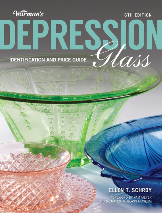 The new sixth edition of 'Warman's Depression Glass' contains more than 600 color pictures. F+W Media Inc. image.