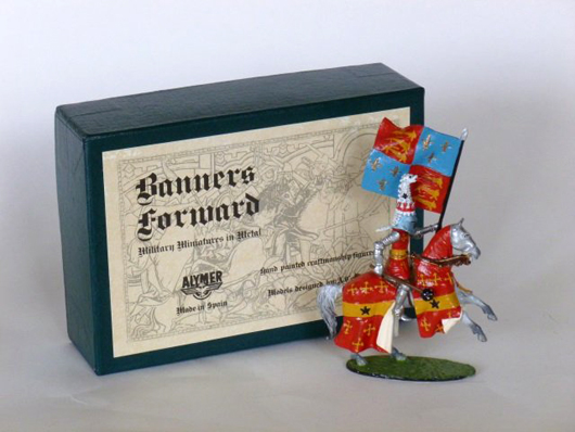 Lot 3010 - Alymer Knight #BF 21 Sir John Beauchamp, est. $60-$80. Old Toy Soldier Auctions image
