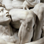 Detail of Carpeaux's masterpiece 'Ugolino and His Sons.' Image courtesy of the Metropolitan Museum of Art.