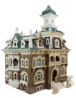 Sold at Auction: A doll house set marked Nicole's