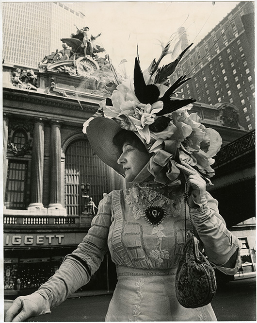 Bill Cunningham, 'Grand Central Terminal' (built ca. 1903-1913), ca. 1968-1976. Gelatin silver photograph. New-York Historical Society, Gift of Bill Cunningham.