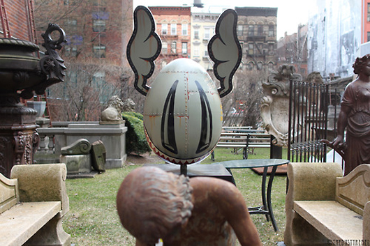 D*Face, The Big Egg Hunt, New York City, photo by Daniel Albanese via TheDustyRebel.com.