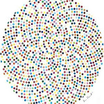 Damien Hirst (b.1965) 'Valium,' digital print in colors, 2000, signed in black ink. Image courtesy of LiveAuctioneers.com archive.