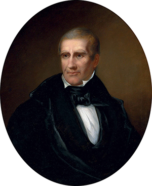 Portrait of William Henry Harrison, circa 1841. Image courtesy of Wikimedia Commons.