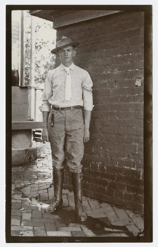 Byrd Moore Williams Jr. was the second of four generations of photographers whose work is included in the University of North Texas Libraries’ Byrd Williams Family Collection. Byrd Williams Sr. took this photo of his son in 1906. Image courtesy University of North Texas.