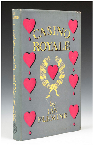 A first edition of Ian Fleming’s ‘Casino Royale’ sold for £24,180 ($40,612) at Dreweatts & Bloomsbury Auctions’ sale of Modern Literature on April 11. Dreweatts & Bloomsbury image.