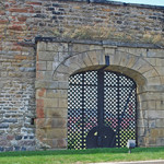 East side gate at the old Michigan State Prison in Jackson. Image by Andrew Jameson.This file is licensed under the Creative Commons Attribution-Share Alike 3.0 Unported license.