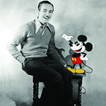 Walt Disney and Mickey Mouse (© Disney).