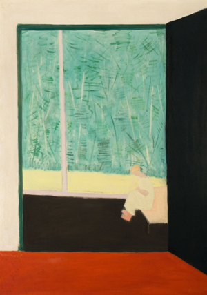 Milton Avery (American, 1885-1965), ‘From the Studio,’ 1954, oil on canvas, 58 x 42 inches, signed and dated. Estimate: $800,000-$1.2 million. Heritage Auctions image.