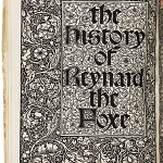 ‘The History of Reyard the Foxe,’ Kelmscott Press. PBA Galleries image.