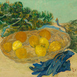Vincent van Gogh, 'Still Life of Oranges and Lemons with Blue Gloves,' 1889, oil on canvas, National Gallery of Art, Washington, Collection of Mr. and Mrs. Paul Mellon.