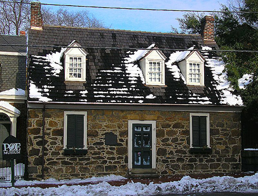 The Edgar Allan Poe Museum is housed in the Old Stone House, built circa 1740 and cited as the oldest original building in Richmond, Va. Image by Albrecht Conz, courtesy of Wikimedia Commons.