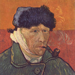 Van Gogh 'Self-portrait,' 1889, Courtauld Institute Galleries, London. Courtesy of Wikimedia Commons.