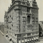 The original Waldorf Hotel soon after opening in 1893. Image courtesy of Wikimedia Commons.