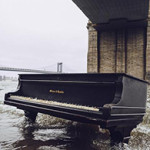 East River Piano, New York City, photo via severalseconds on Flickr, www.flickr.com/photos/severalseconds