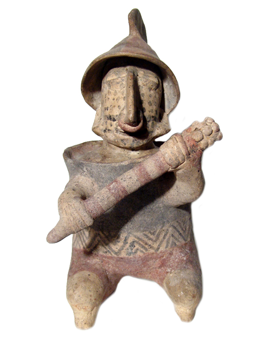 A Large Jalisco figure of a warrior. Ancient Resource image.